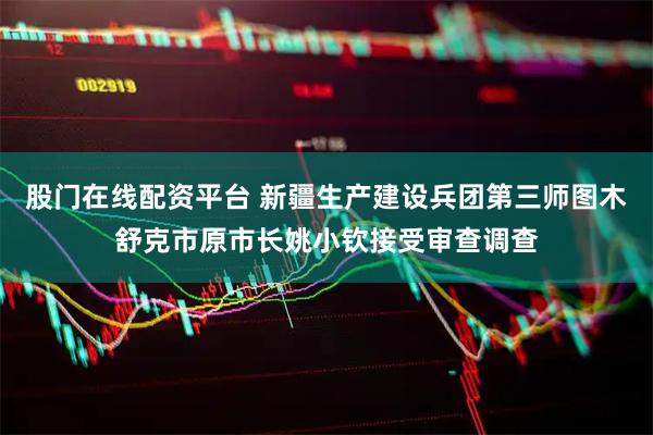 股门在线配资平台 新疆生产建设兵团第三师图木舒克市原市长姚小钦接受审查调查